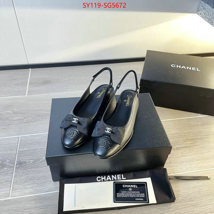 Women Shoes-Chanel buy replica ID: SG5672 $: 119USD