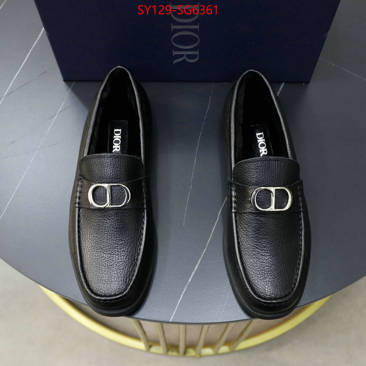 Men shoes-Dior store ID: SG6361 $: 129USD
