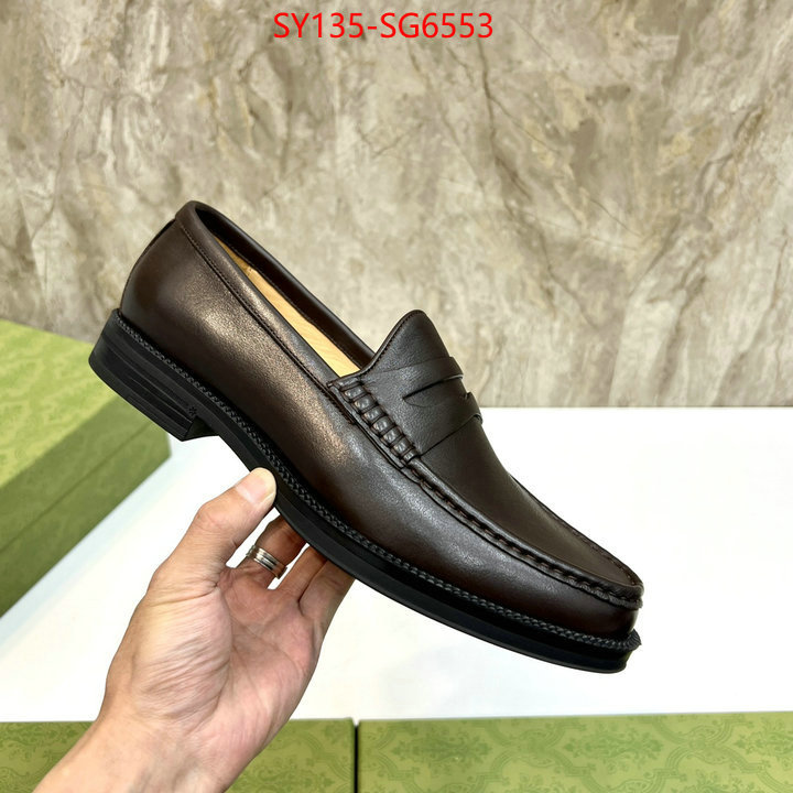 Men Shoes-Gucci designer fake ID: SG6553 $: 135USD