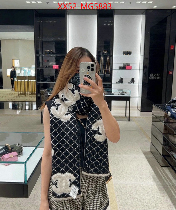 Scarf-Chanel replica 1:1 ID: MG5883 $: 52USD