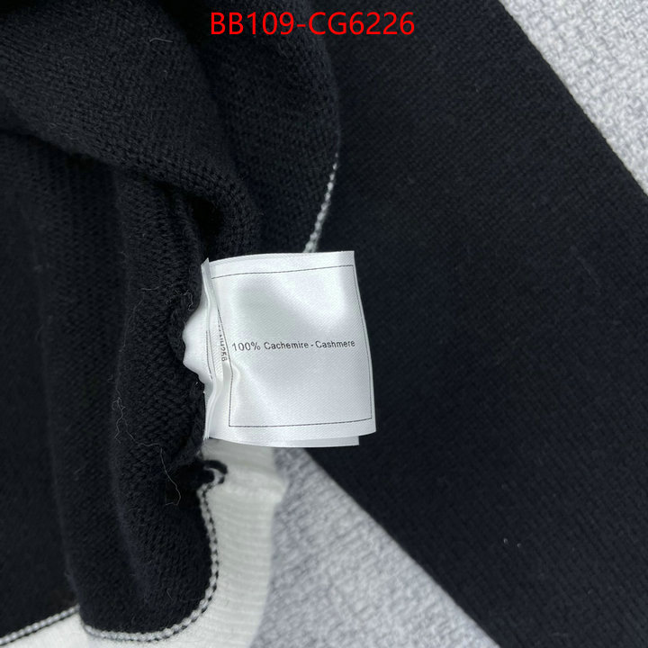Clothing-Chanel replica best ID: CG6226 $: 109USD