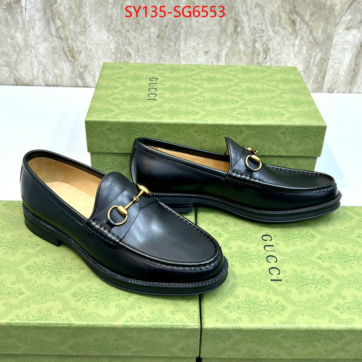 Men Shoes-Gucci designer fake ID: SG6553 $: 135USD