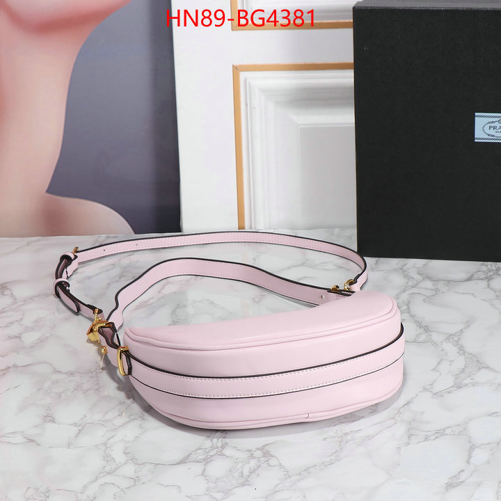 Prada Bags (4A)-Diagonal- buy high-quality fake ID: BG4381 $: 89USD,
