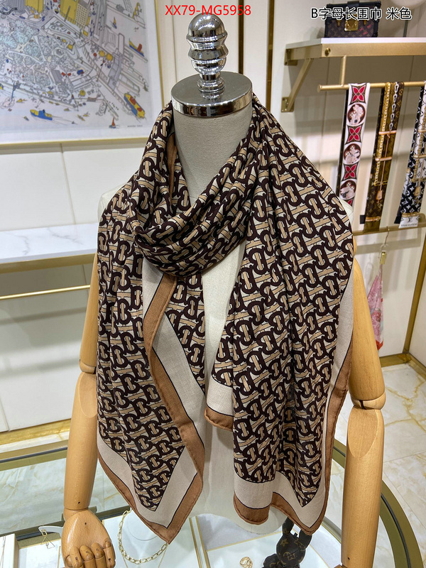 Scarf-Burberry outlet 1:1 replica ID: MG5958 $: 79USD