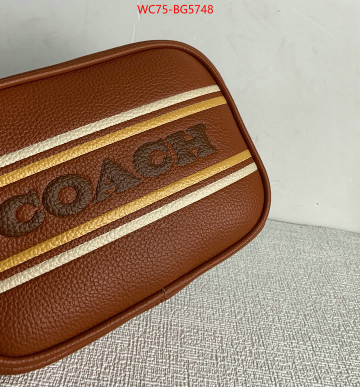 Coach Bags(4A)-Diagonal 2023 perfect replica designer ID: BG5748 $: 75USD,