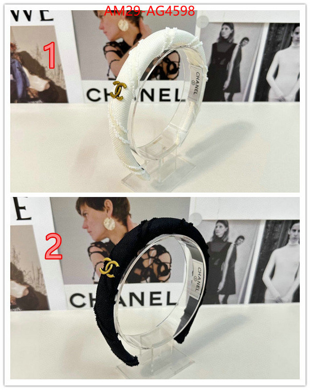 Hair band-Chanel designer 1:1 replica ID: AG4598 $: 29USD