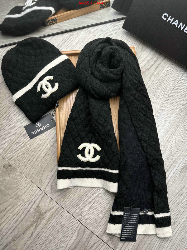 Cap (Hat)-Chanel luxury fashion replica designers ID: HG4441 $: 55USD