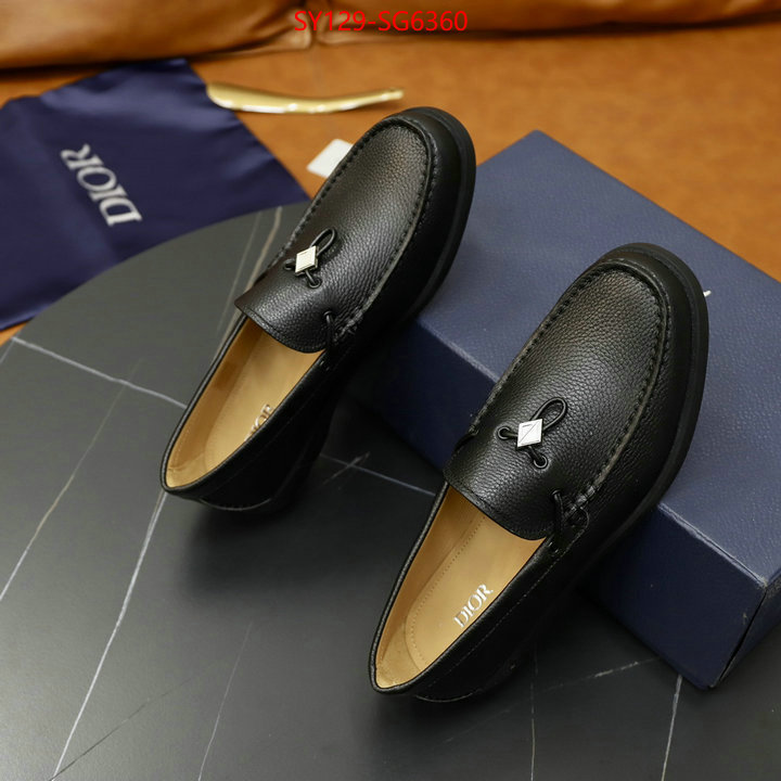 Men shoes-Dior customize best quality replica ID: SG6360 $: 129USD