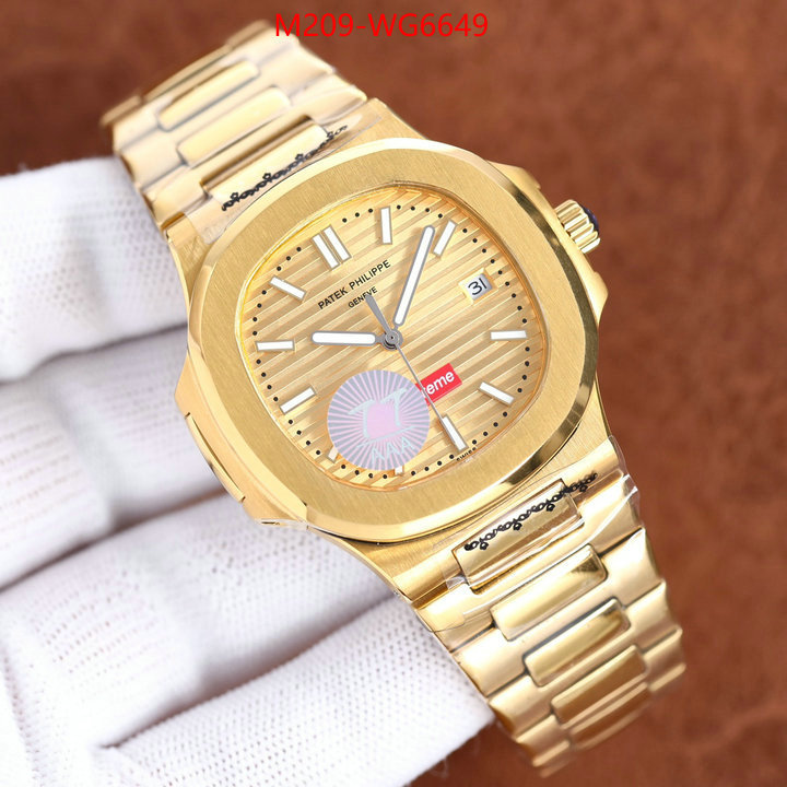 Watch(4A)-Patek Philippe knockoff ID: WG6649 $: 209USD