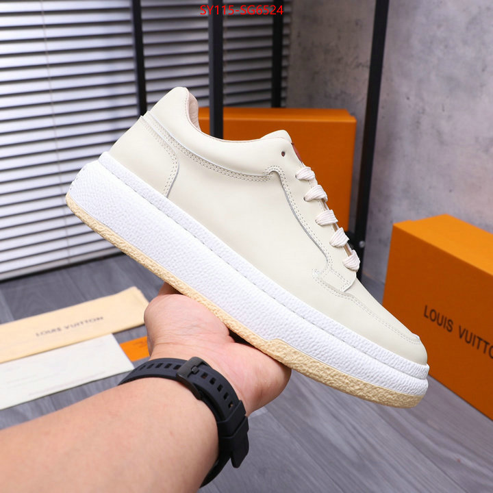 Men Shoes-LV best quality fake ID: SG6524 $: 115USD