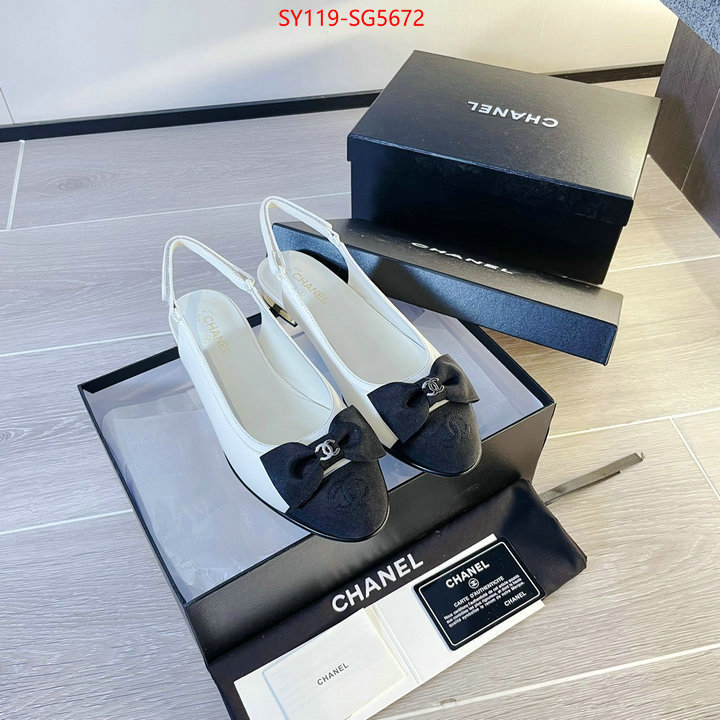 Women Shoes-Chanel buy replica ID: SG5672 $: 119USD