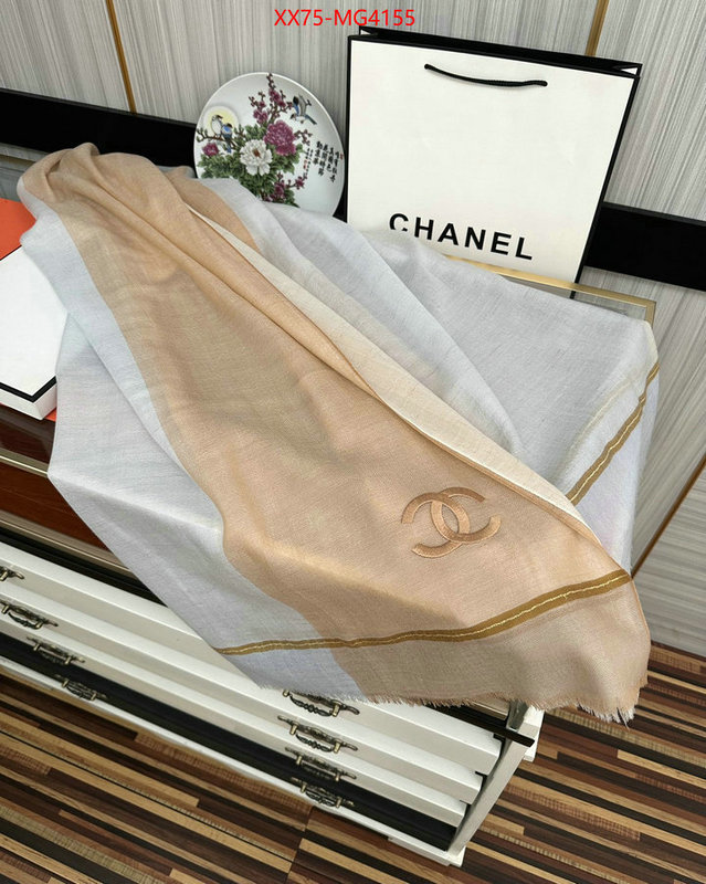 Scarf-Chanel shop designer ID: MG4155 $: 75USD