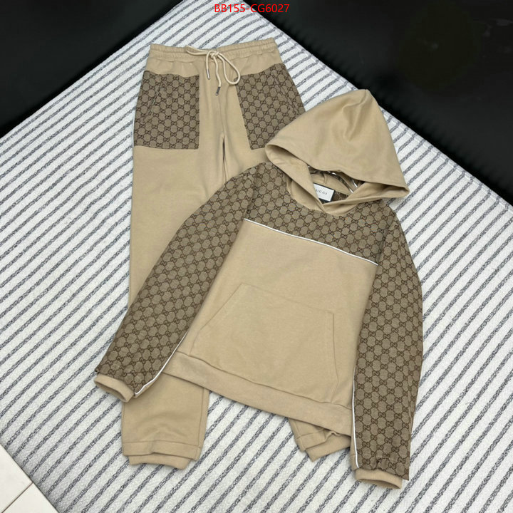 Clothing-Gucci aaaaa replica designer ID: CG6027 $: 155USD