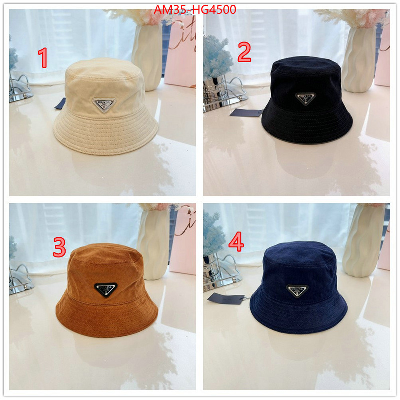 Cap (Hat)-Prada quality aaaaa replica ID: HG4500 $: 35USD