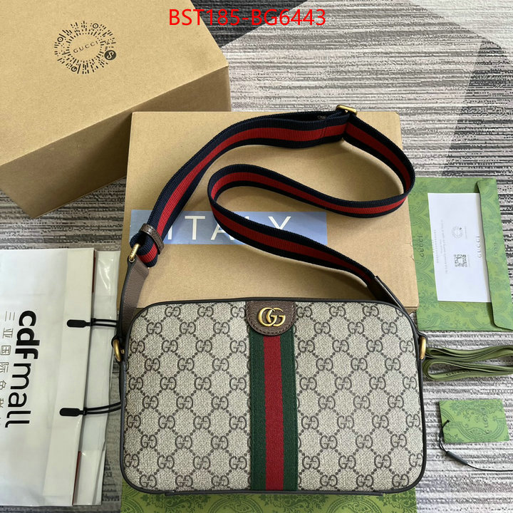 Gucci Bags(TOP)-Diagonal- at cheap price ID: BG6443 $: 185USD,