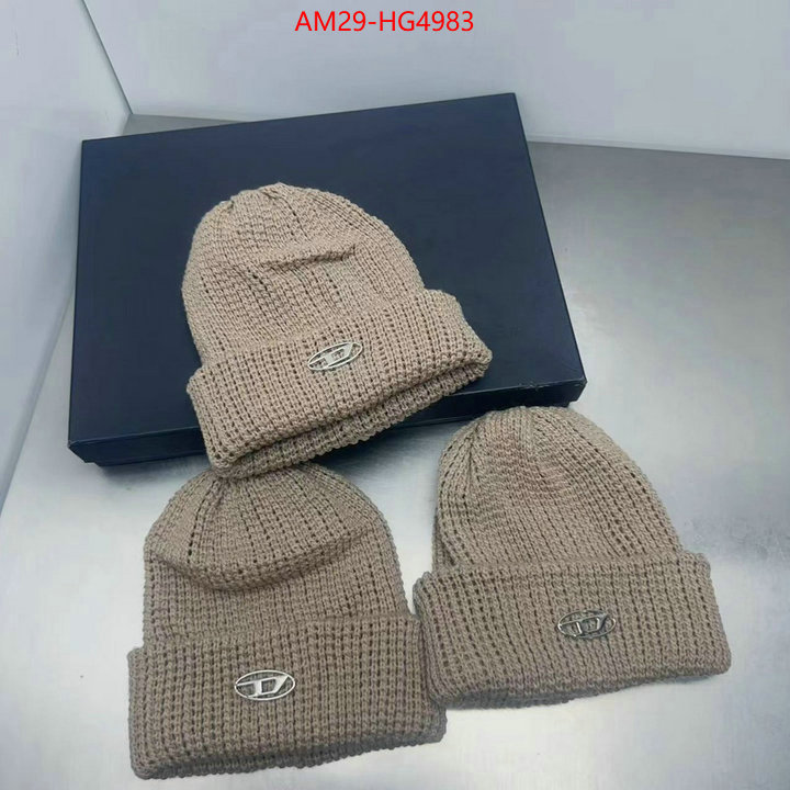 Cap(Hat)-Diesel where quality designer replica ID: HG4983 $: 29USD