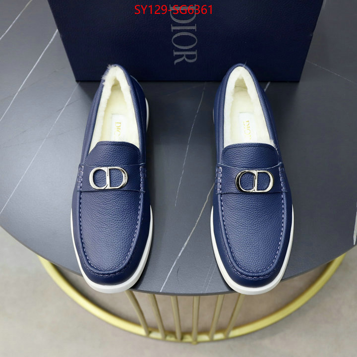 Men shoes-Dior store ID: SG6361 $: 129USD