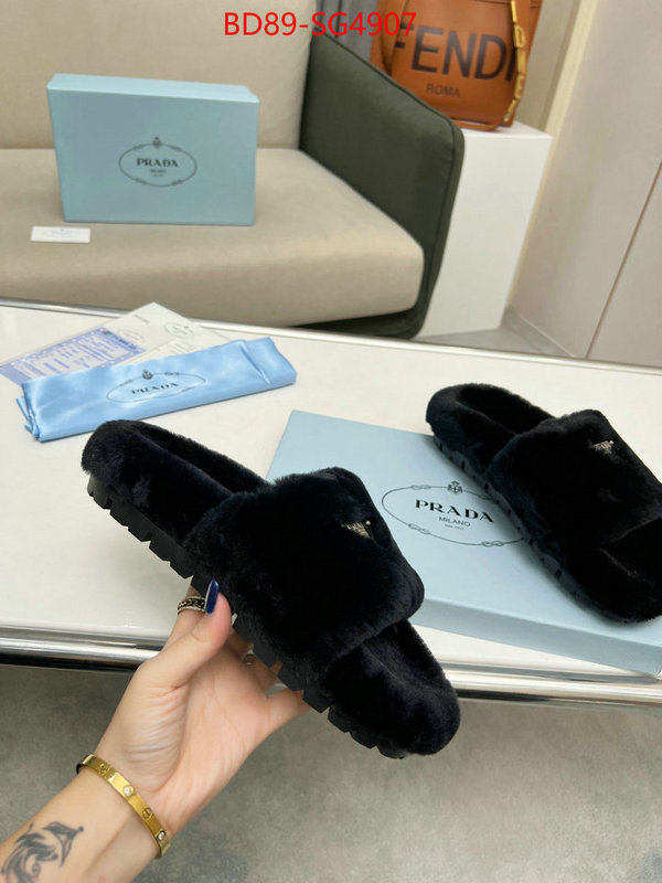 Women Shoes-Prada how to buy replica shop ID: SG4907 $: 89USD