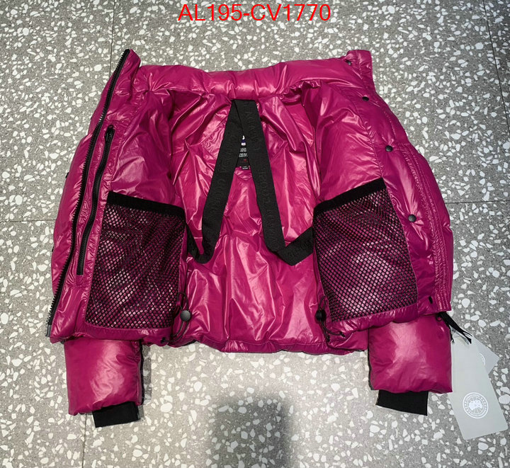 Down jacket Women-Canada Goose replica aaaaa designer ID: CV1770 $: 195USD