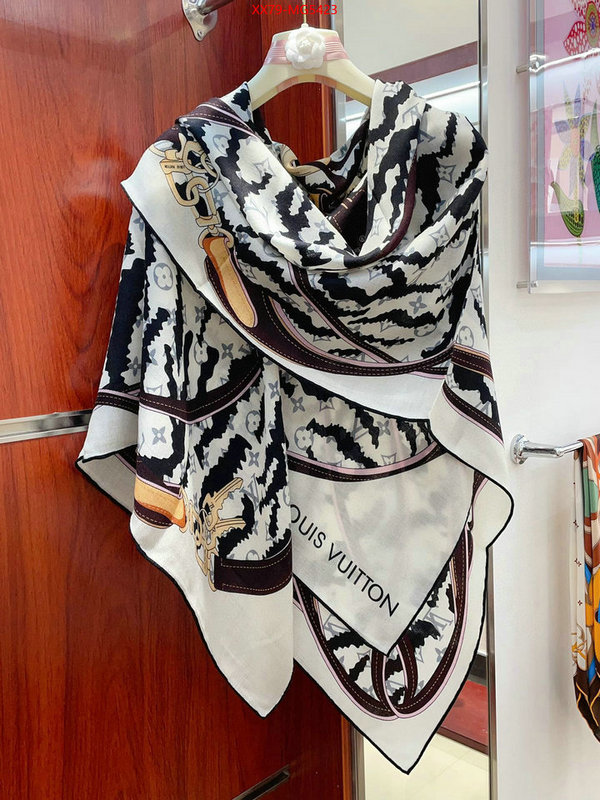 Scarf-LV fashion designer ID: MG5423 $: 79USD