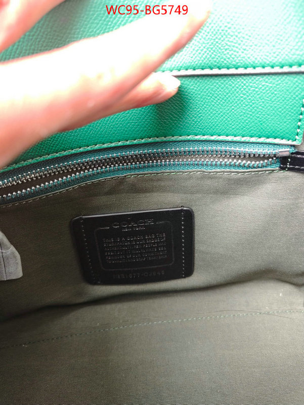 Coach Bags(4A)-Handbag- for sale cheap now ID: BG5749 $: 95USD,