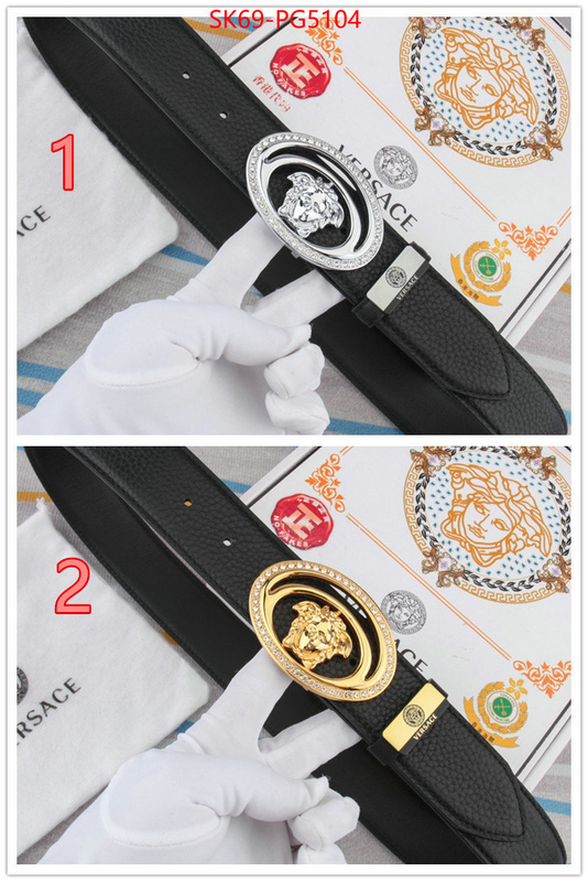 Belts-Versace replica wholesale ID: PG5104 $: 69USD