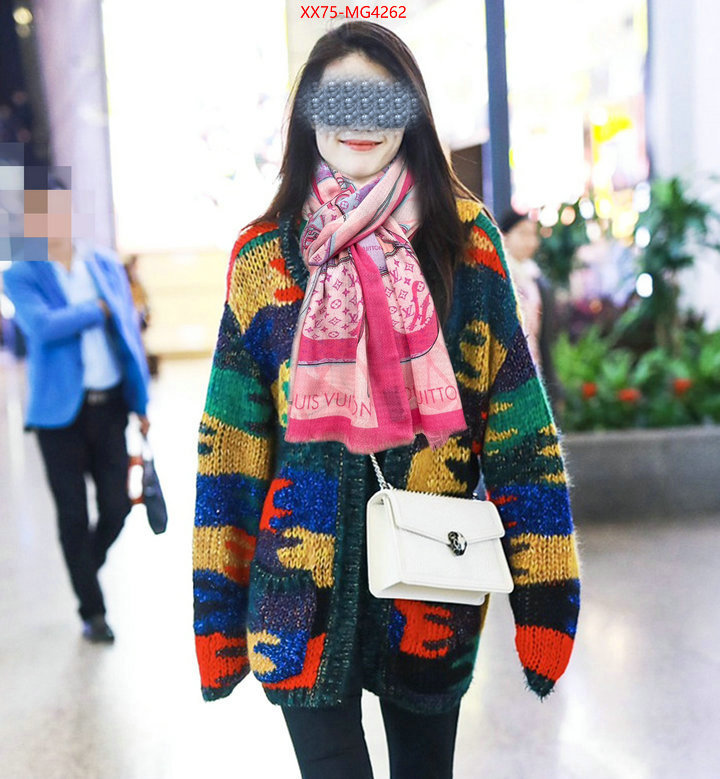 Scarf-Chanel what's the best place to buy replica ID: MG4262 $: 75USD