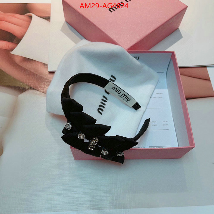 Hair band-MIU MIU flawless ID: AG4624 $: 29USD