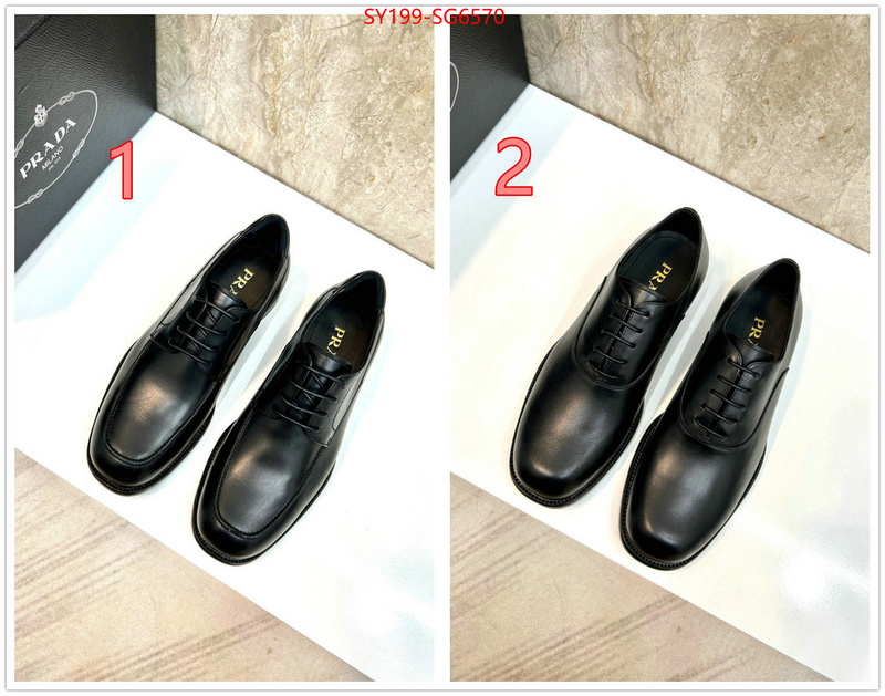 Men shoes-Prada shop the best high quality ID: SG6570 $: 199USD