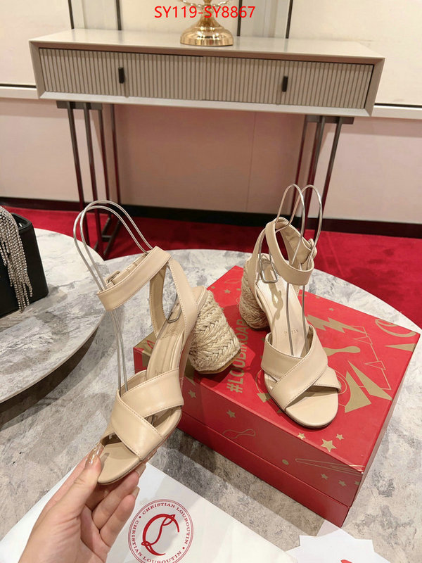 Women Shoes-Christian Louboutin buy luxury 2023 ID: SY8867 $: 119USD