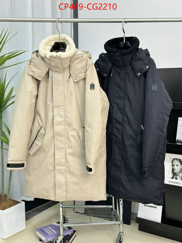 Down jacket Men-Mackage found replica ID: CG2210 $: 449USD