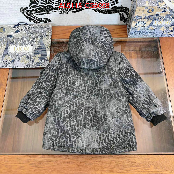 Kids clothing-Dior top perfect fake ID: CG6098 $: 115USD