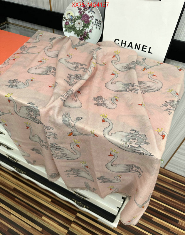 Scarf-Chanel the online shopping ID: MG4137 $: 75USD