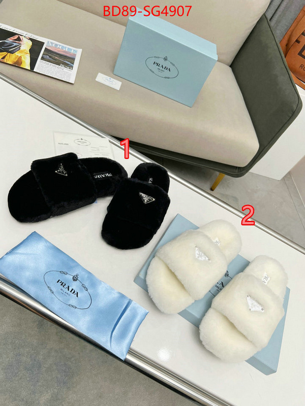 Women Shoes-Prada how to buy replica shop ID: SG4907 $: 89USD