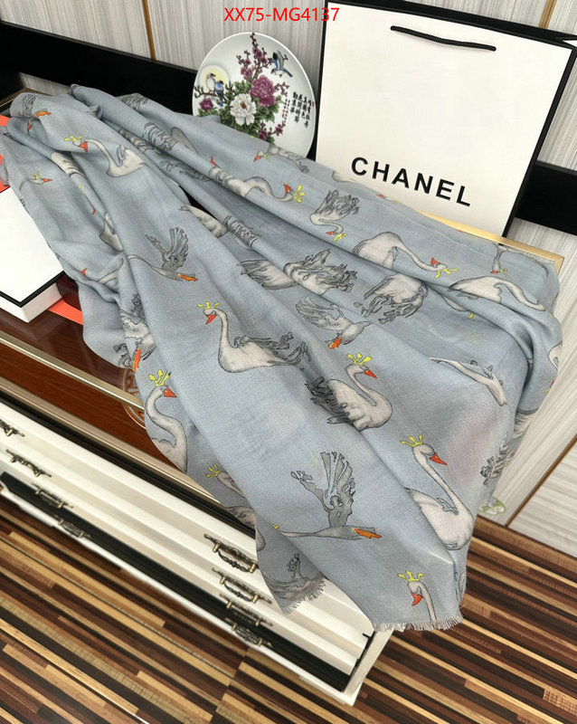 Scarf-Chanel the online shopping ID: MG4137 $: 75USD