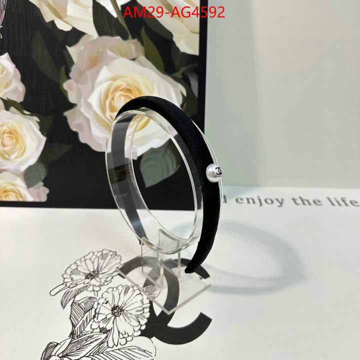 Hair band-Chanel online shop ID: AG4592 $: 29USD