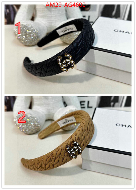 Hair band-Chanel same as original ID: AG4600 $: 29USD