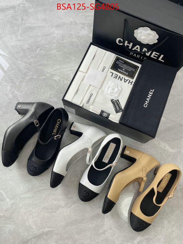 Women Shoes-Chanel aaaaa+ class replica ID: SG4805 $: 125USD