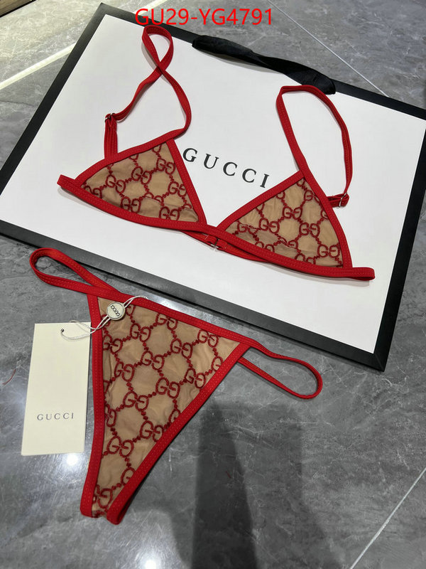 Swimsuit-GUCCI fashion replica ID: YG4791 $: 29USD