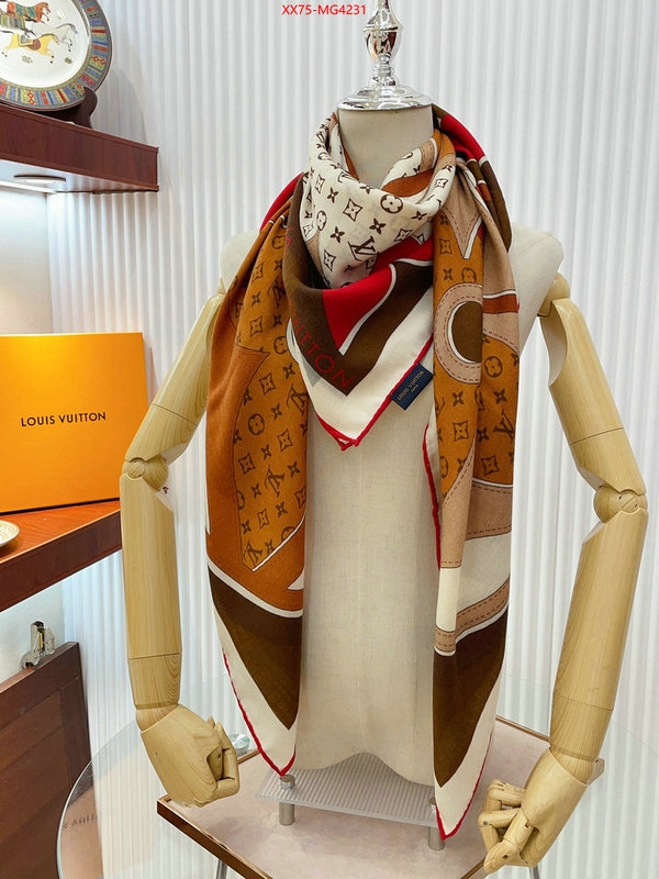 Scarf-LV sale outlet online ID: MG4231 $: 75USD