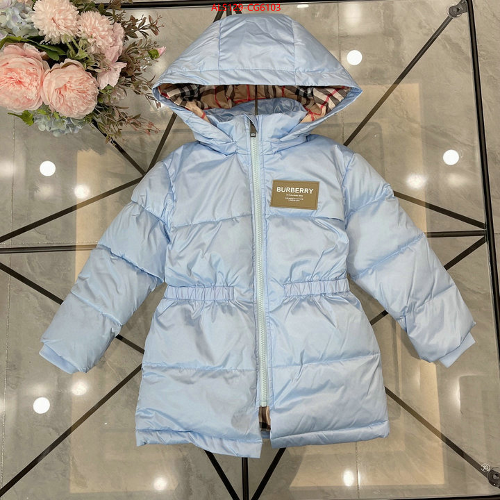 Kids clothing-Burberry wholesale replica ID: CG6103 $: 129USD