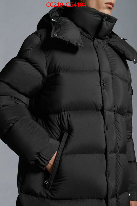 Down jacket Women-Moncler the highest quality fake ID: CG4104 $: 219USD