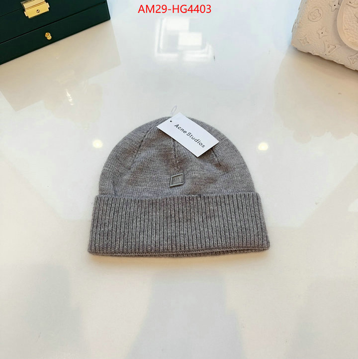 Cap(Hat)-Acne Studios aaaaa+ replica ID: HG4403 $: 29USD