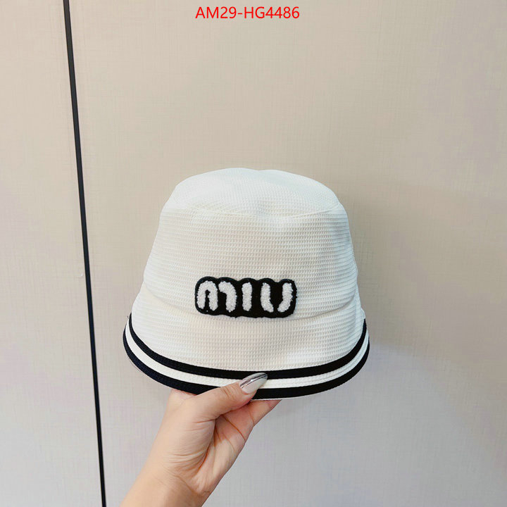 Cap(Hat)-Miu Miu high quality perfect ID: HG4486 $: 29USD