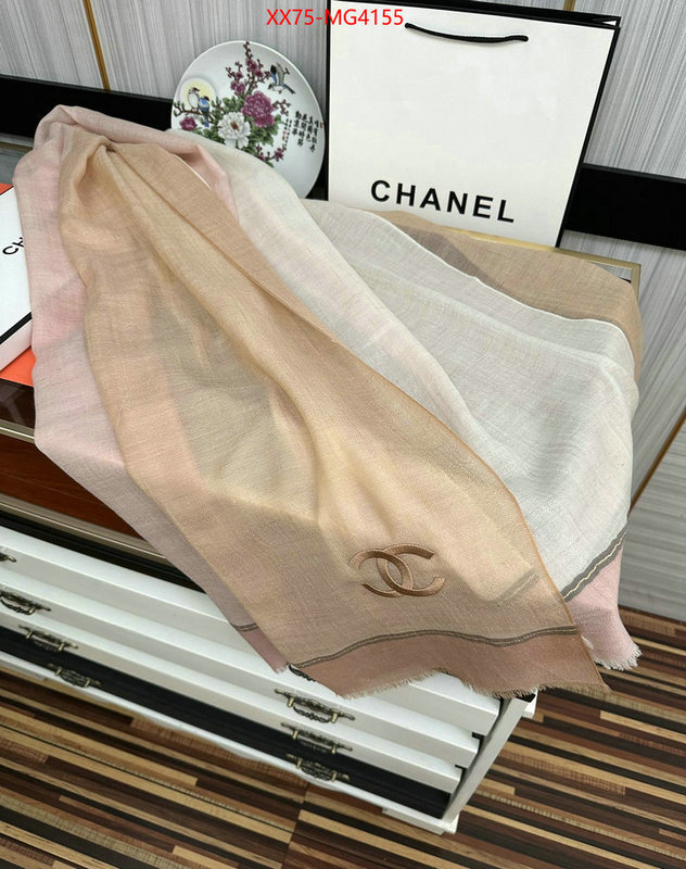 Scarf-Chanel shop designer ID: MG4155 $: 75USD