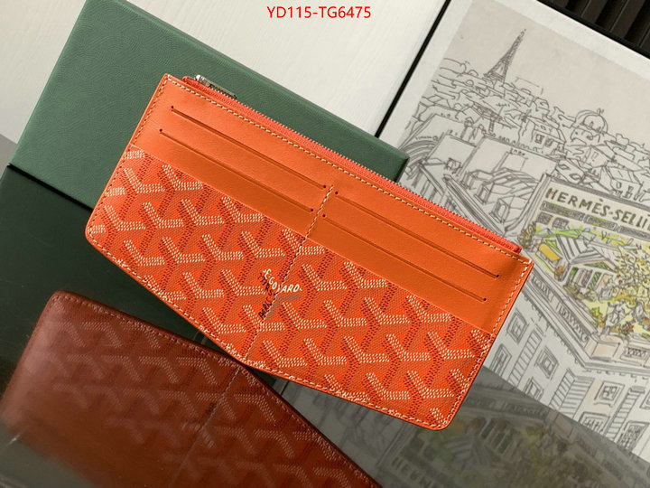 Goyard Bags(TOP)-Wallet the best affordable ID: TG6475 $: 115USD,