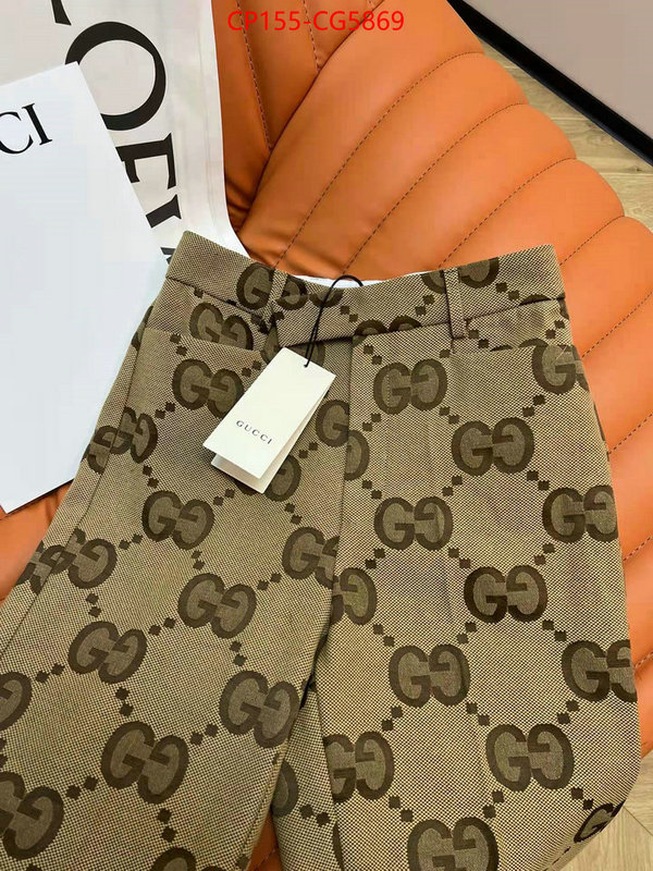 Clothing-Gucci designer fashion replica ID: CG5869