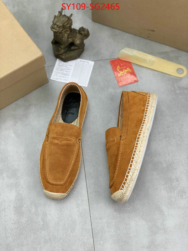 Men Shoes-Christian Louboutin shop designer replica ID: SG2465 $: 109USD