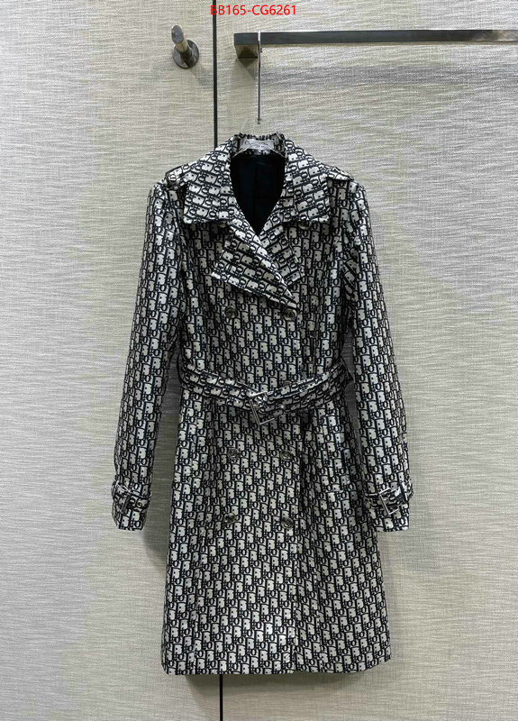 Clothing-Dior what is a counter quality ID: CG6261 $: 165USD