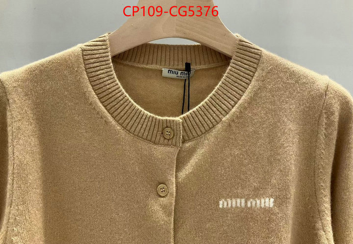 Clothing-MIU MIU replica shop ID: CG5376 $: 109USD